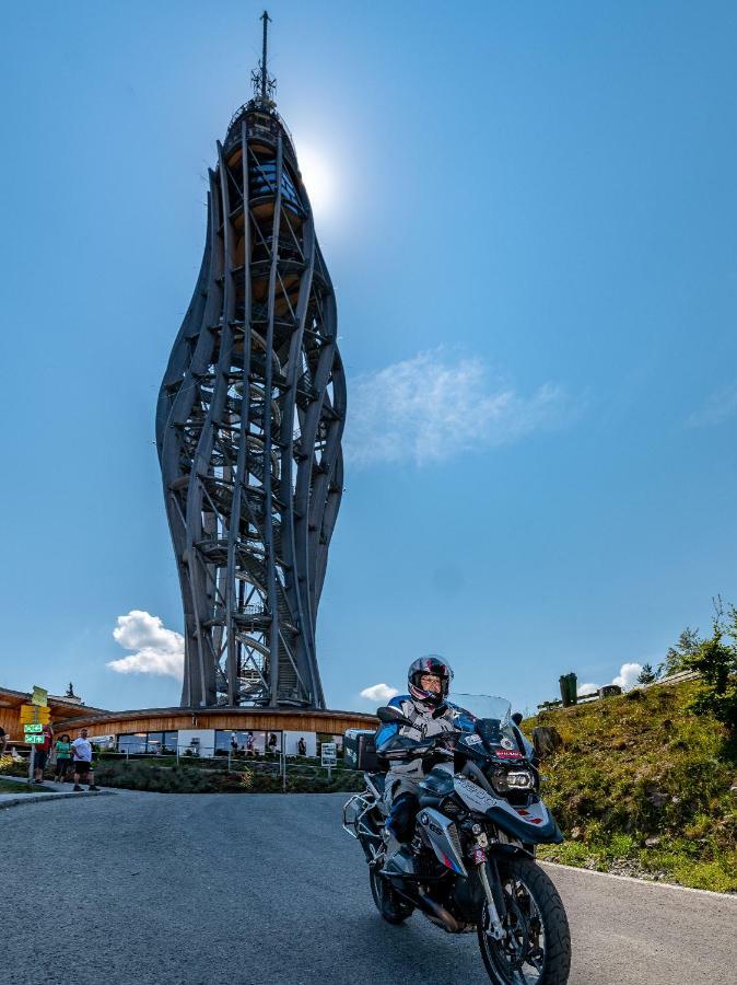 Ferienwohnungen Panorama Harrys Bike Tours Villach Exteriör bild