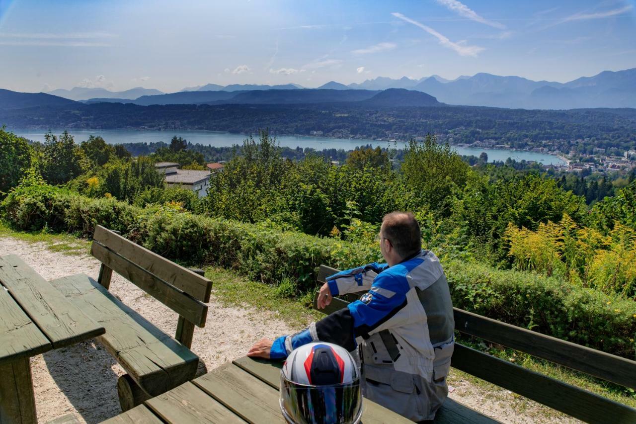Ferienwohnungen Panorama Harrys Bike Tours Villach Exteriör bild